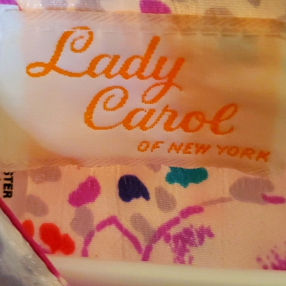 VINTAGE 1980'S LADY CAROL OF NEW YORK LOW WAIST PLEATED DRESS SIZE XX-LARGE - Picture 2 of 3